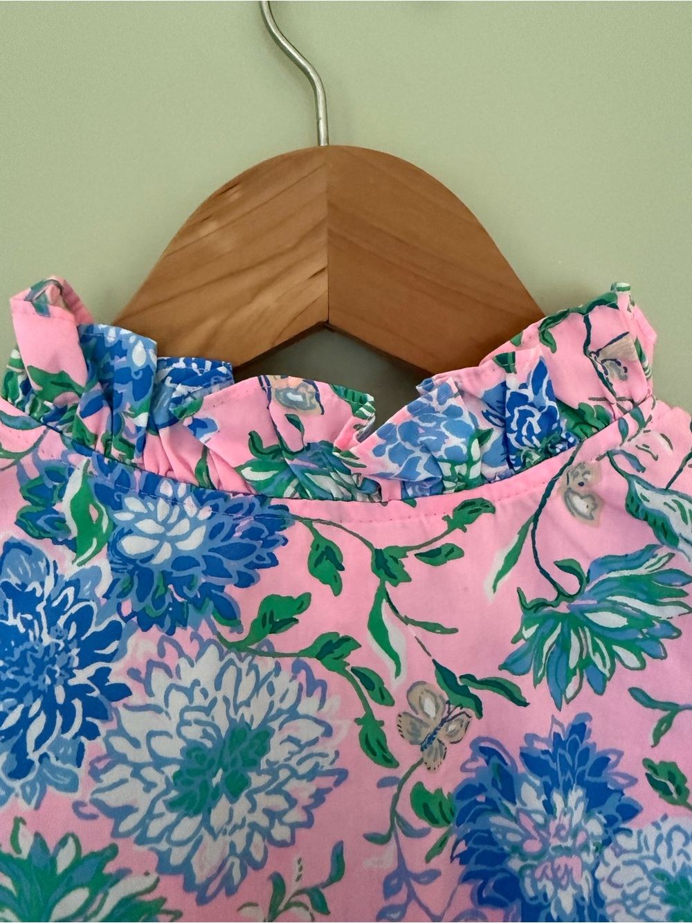 Lilly Pulitzer Ruffle Blouse - Picture 3 of 7